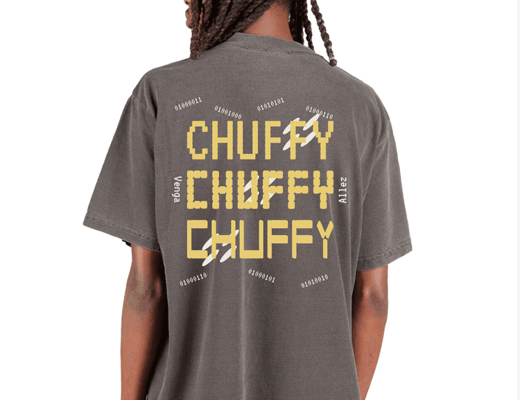 older chuffy shirt design